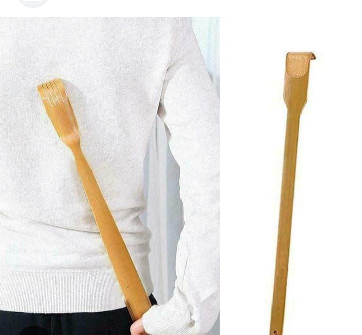 bamboo wood back scratcher