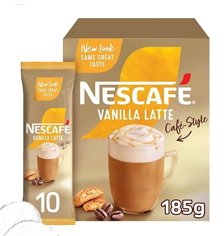nescafe cafe style caramel latte vanilla