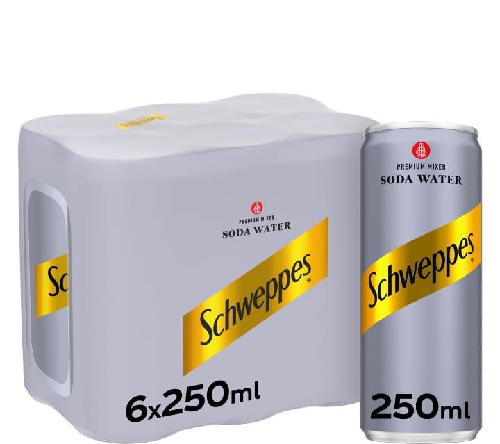 schweppes soda water