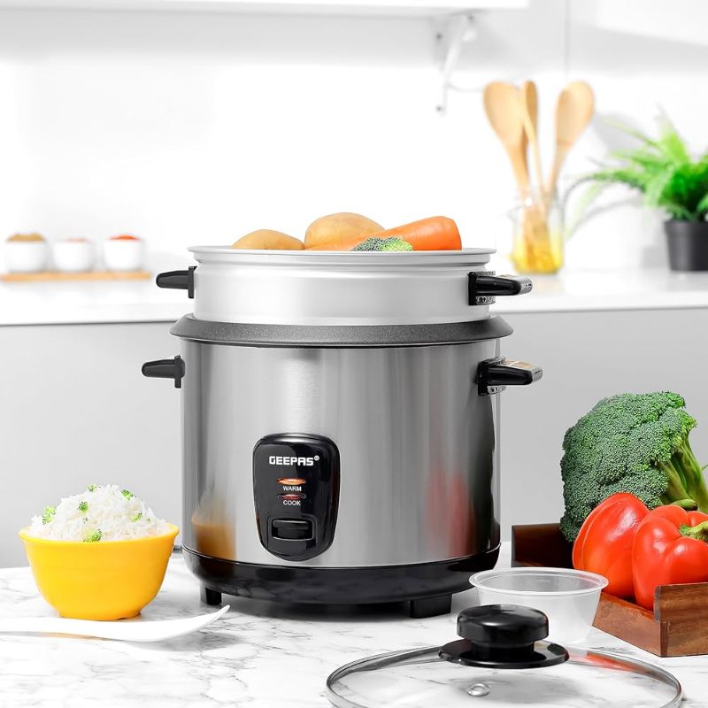 geepas multi function rice cooker