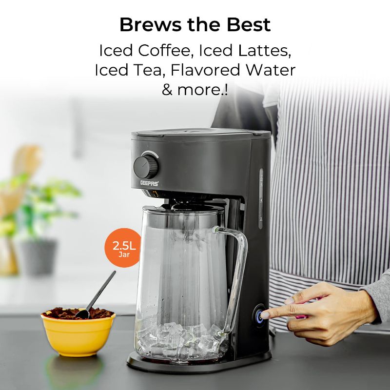 GEEPAS ICE TEA AND COFFEE MAKER