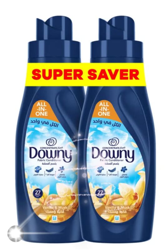 downy vanilla \ musk dual pack