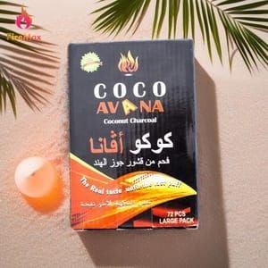 coco avana coconut hookah charcoal