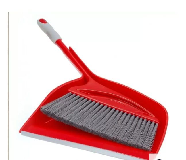broom and dustpan