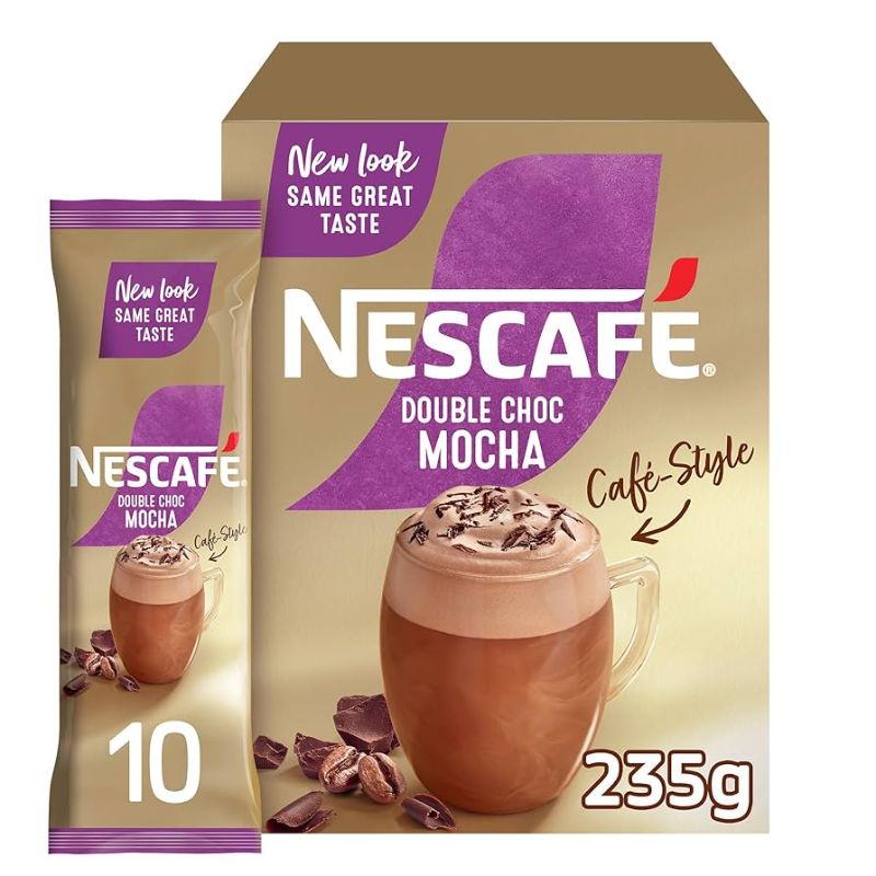 nescafe cafe style double choc mocha