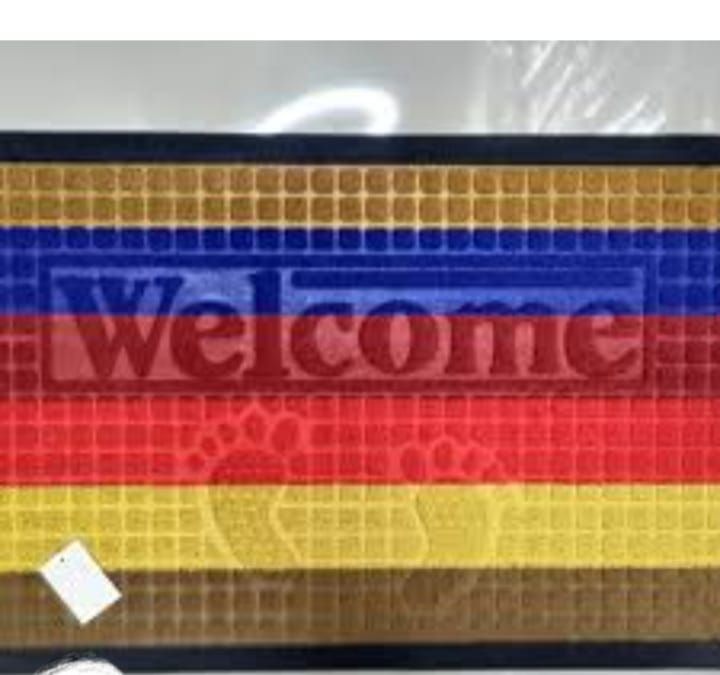 welcome door footmat