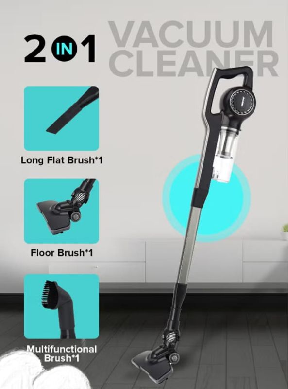 Geepas handheld and  stick vacuum cleaner