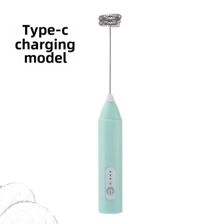 handheld electric milk frother rechargeable
