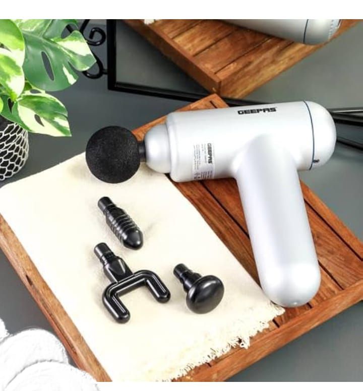 geepas rechargeable massage gun
