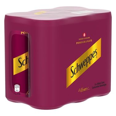 schweppes premium sparkling pomegranade