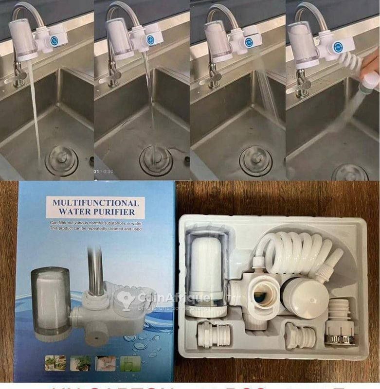 Filtre et purificateur d'eau 3 en 1