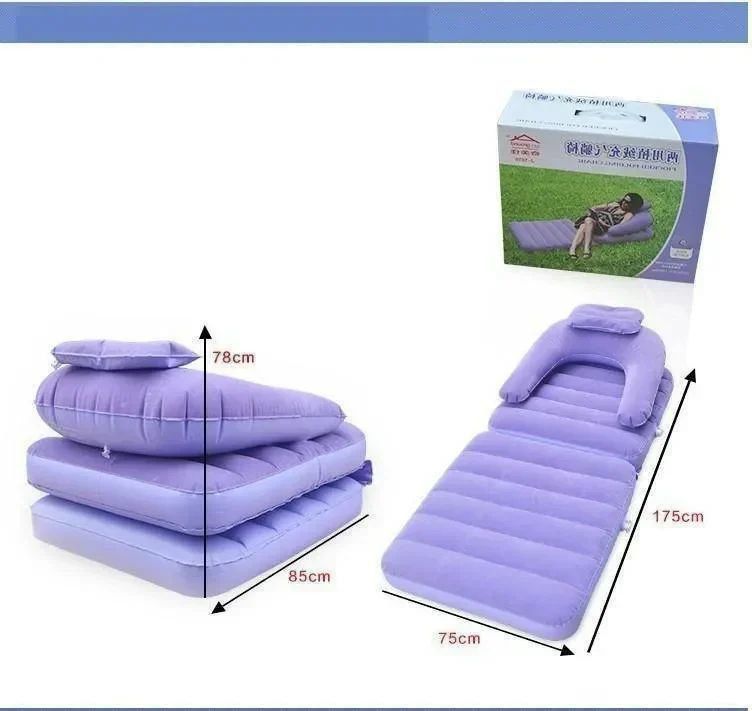 Canapé conflable et pliable avec la pompe