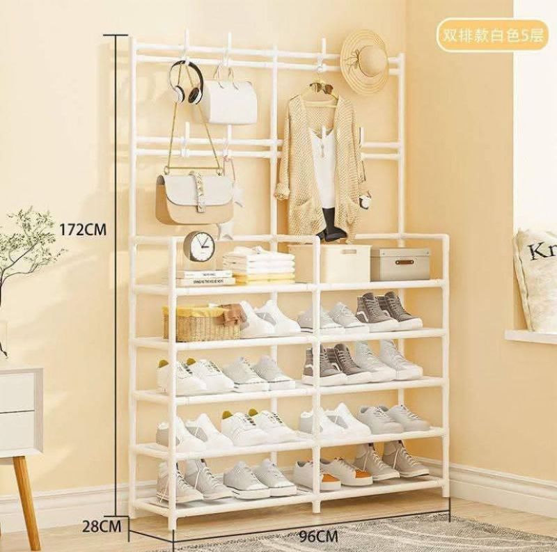 Double porte-chaussures et organisateur