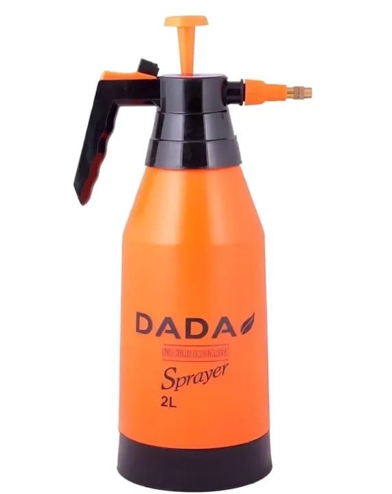 2 Liter Pressure Pump Sprayer – Handheld Garden Watering Spray Bottle with Adjustable Mist Spray & Pressure Jet Flow