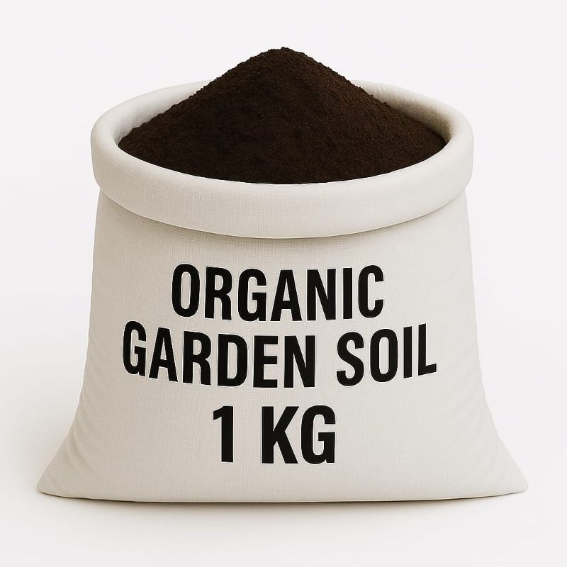 1 kg | Organic Garden Soil | Sieved Fine Fluffy Loamy Fertile Mitti for Ground, Pots, Grow Bags, Composting, Raised Beds, Seedlings
