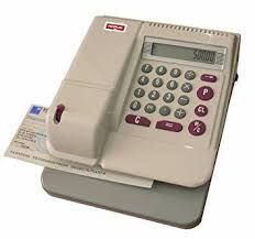 Gaufreuse de chèques CK310B