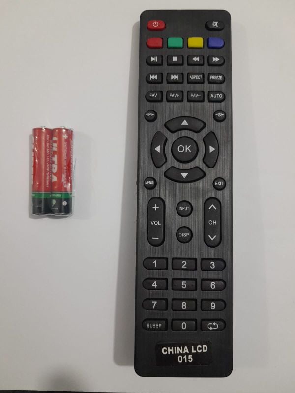 015 Universal Remote Control for LCD/LED TVs – With 2 Free AAA Cells