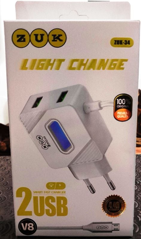 3-in-1 USB Wall Charger – 4.4A Fast Multi-Device Charging Hub