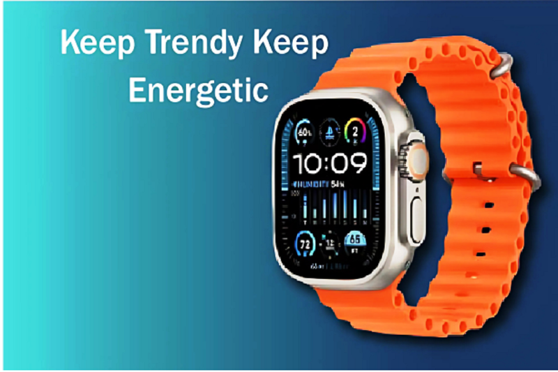 Ultra 2 Smart Watch 7-in-1 Combo with Colorful Straps (Including One Metal)