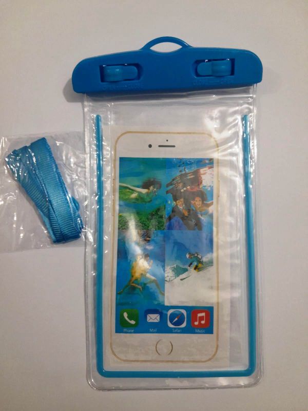 Universal Waterproof Mobile Pouch Case (with Lanyard)