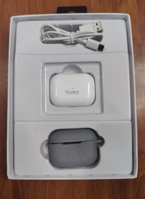 Voudnic Airbud Pro 2025 TWS Earbuds with ANC & 30H Playtime