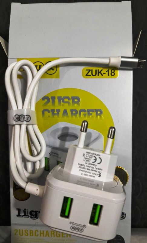 Universal 4.4A Multi-Port Mobile Charger – 3-in-1 Fast Charging Adapter