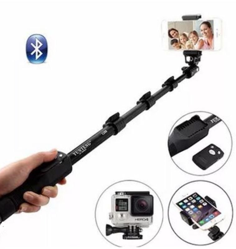 4.1 Feet Yunteng YT-1288 Bluetooth Selfie Stick with Remote