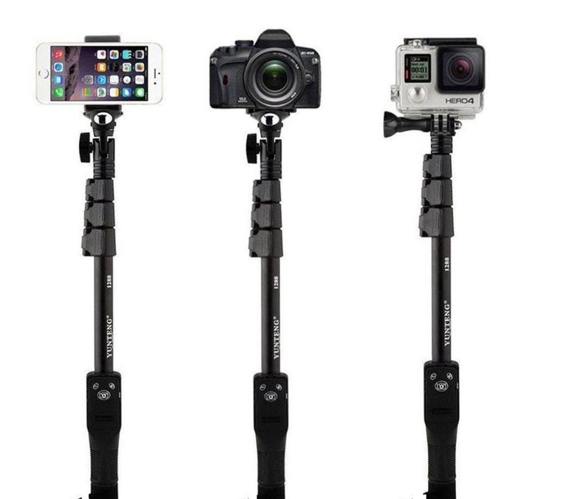 4.1 Feet Yunteng YT-1288 Bluetooth Selfie Stick with Remote
