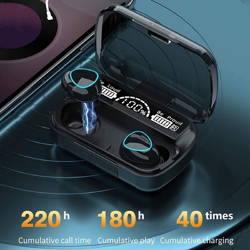 M10 Wireless Bluetooth Earbuds with Charging Case