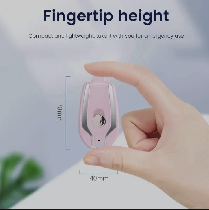 Power Bank 2000mAh mi Pink