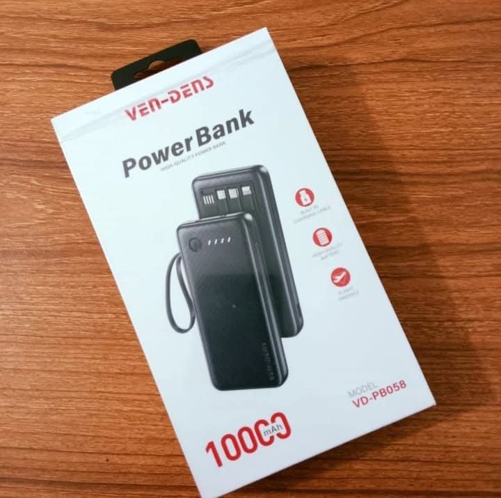 VEN-DENS 10,000mAh Portable Power Bank