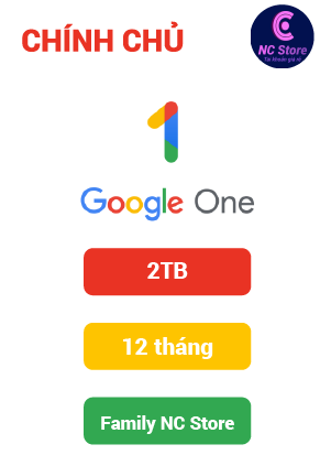 GG ONE 2TB/ 12 tháng