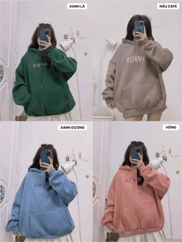 [FJ2823] Hoodie nỉ form dơi