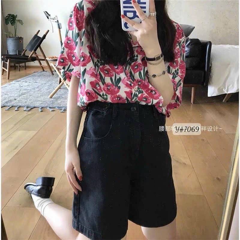 [FJ2908] Short ngố Jean Nữ CD