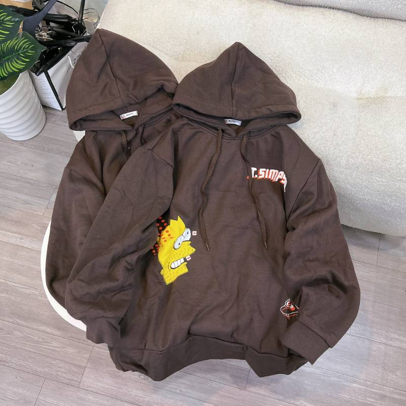 [FJ2825] Hoodie nỉ form dơi