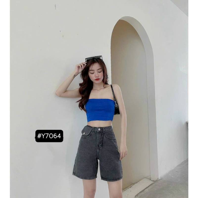 [FJ2909] Short ngố Jean Nữ CD