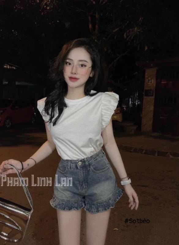 [FJ2910] Short jean nữ lai bèo - HÀNG VNXK