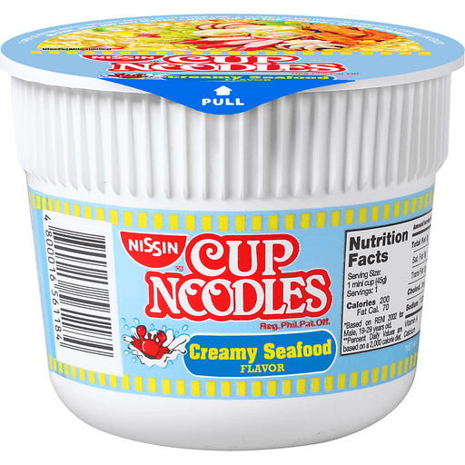 Nissin Cup Noodles Creamy Sea Food 40g