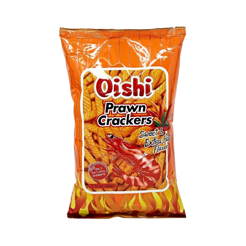Oishi Prawn Crackers Sweet & Extra Hot 60g