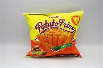 Oishi Potato Fries Cheese Flavor 50g