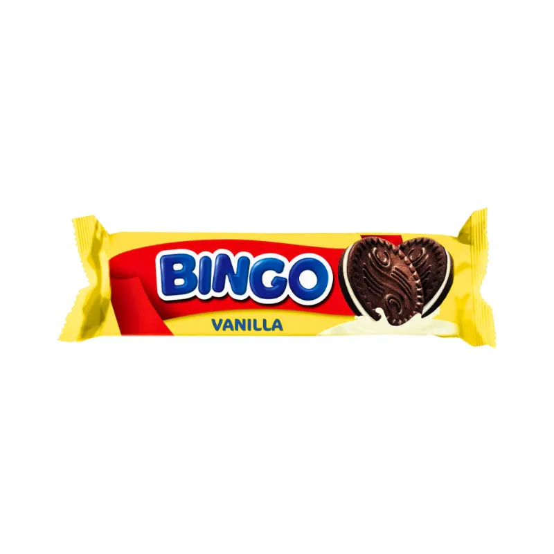 Bingo Milky Vanilla Milk Cookies Sandwich 28g