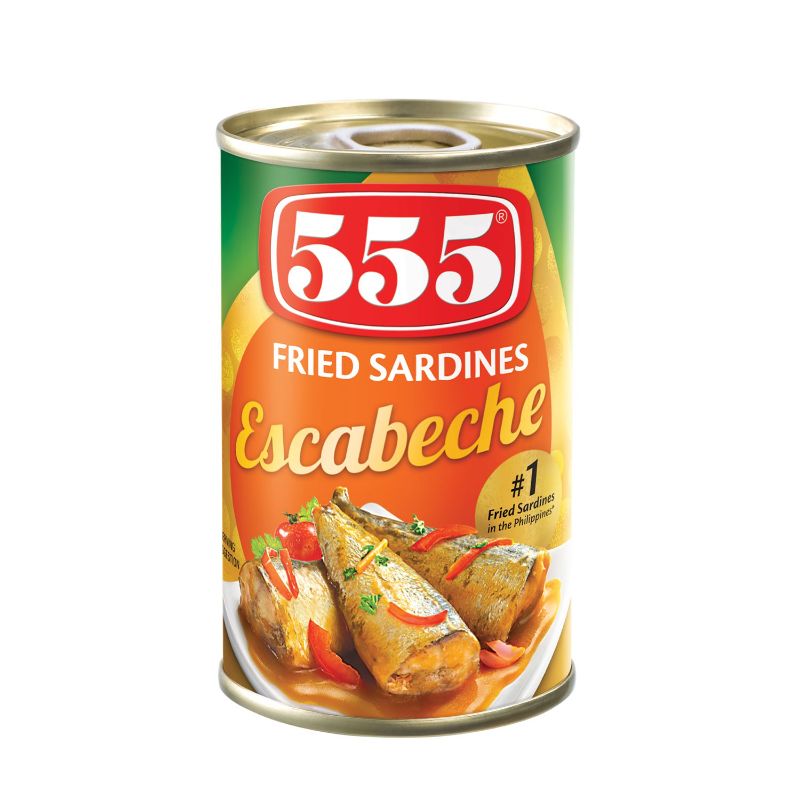 555 Fried Sardines Escabeche 155g