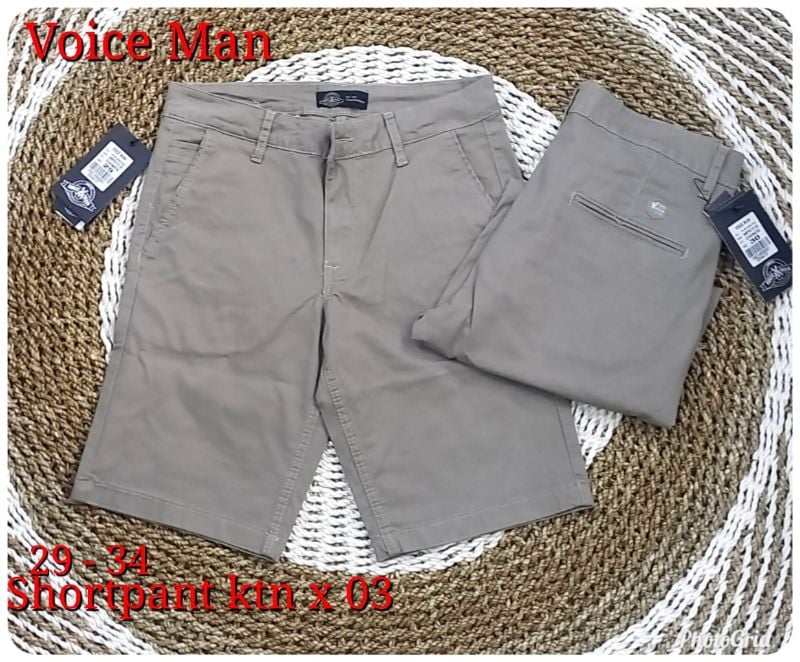 Celana Pendek Kain x2