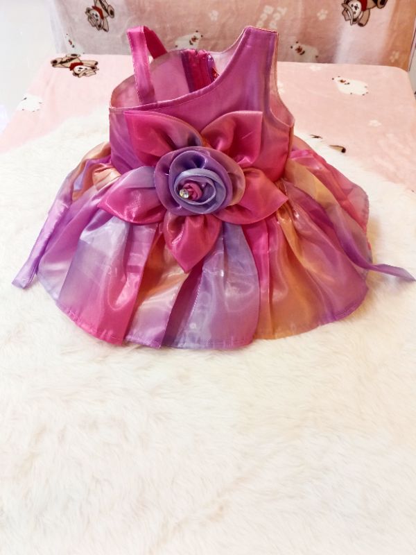 GIRL BABY FROCK (MULTICOLOR) Size 0