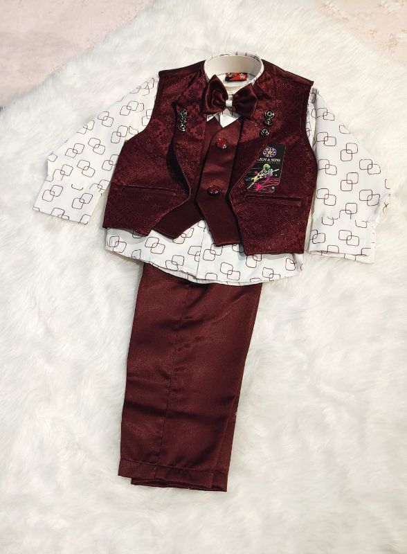 SMALL BOYS WAIST COAT SUIT Size 16 to 18