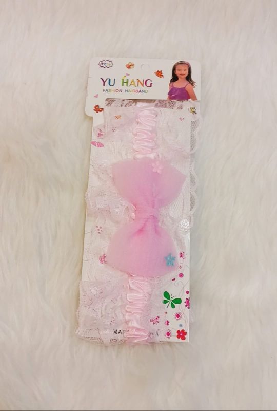 HAIR BAND BOW & LACE