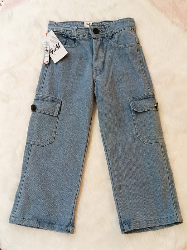 BLUE CARGO JEANS (HNM) Size 26 to 36