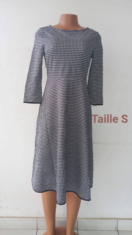 Robe pied de poule