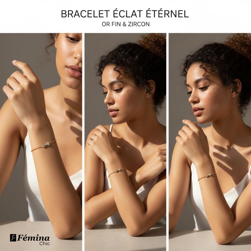 Bracelet à Nœud Papillon