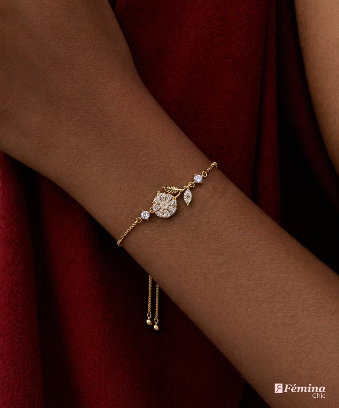 Bracelet Royal Fleur Scintillante
